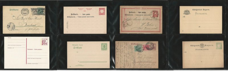 Germany Cover Lot AK, Mannheim, Bavaria, Postal Cards, Frankfort, DKZ