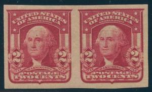 US Scott #320A PR Mint, VF/XF, Hinged