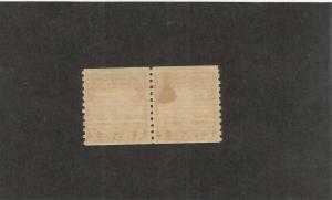 US SCOTT# 656, LINE PAIR, MH, OG