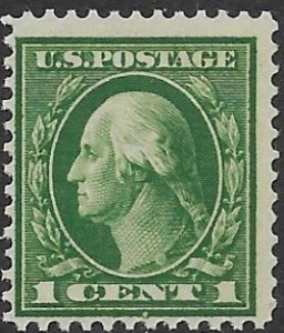 US 374    1910   1 cent  fine mint  NH