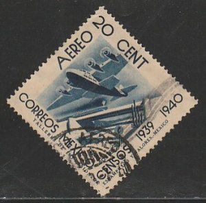 MEXICO C100, 20¢ Census, 1940. Used. F-VF. (1369)