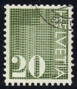 Switzerland #522 Numeral; Used