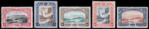 British Guiana Scott 152-156 (1898) Mint/Used H/HH F Complete Set, CV $167.50 M
