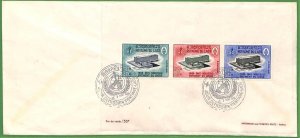 ZA1869 -  LAOS - Postal History - Souvenir Sheet on FDC COVER  - 1966 WHO Health