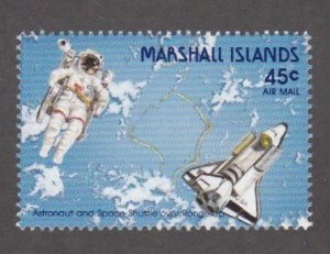 Marshall Islands # C21, Space Shuttle, Mint NH, 1/2 Cat.