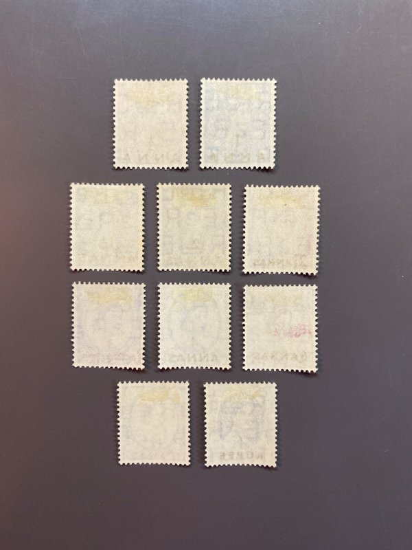 Oman 42-51 F-VF MH. Scott 15.90