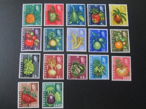 Montserrat 1965 Sc 159-175 set MH