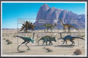 1999 Maldive Islands 3261-66KL Dinosaurs 10,00 €​​​​​​​