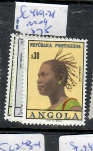 ANGOLA     SC 419-421    MOG   P0219H