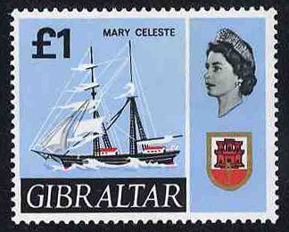 Gibraltar #186-199 Cat$39.15, 1967-69 QEII, complete set, never hinged