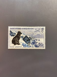 St Pierre & Miquelon C21 VF MH. Scott $ 52.50. See note.