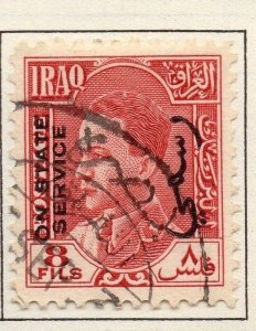 Iraq 1934 Service Issue Fine Used 8f. Optd 139246