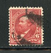 U.S. - Scott #282, Used, Cat. $6.00