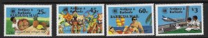 BARBUDA - 1983 COMMONWEALTH DAY - SCOTT 569 TO 572 - MNH