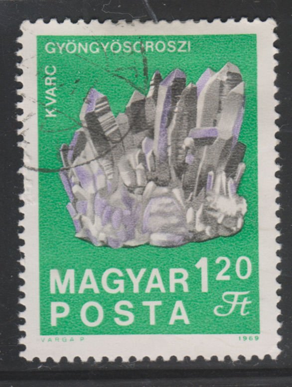 Hungary 1993 Quartz Crystals 1969