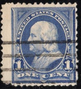 SC#247 1¢ Franklin (1894) Used