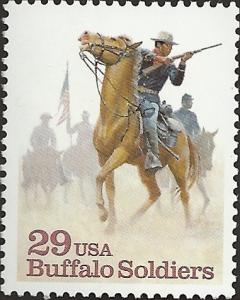 # 2818 MINT NEVER HINGED BUFFALO SOLDIERS