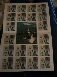 German stamp booklet (Markenheftchen)