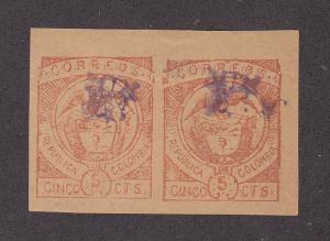 Colombia Scott #167 MH Note