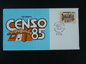 demography census FDC Colombia 1985 ref 102894