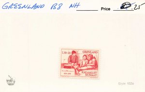 GREENLAND  B8   MNH