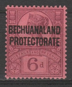 BECHUANALAND 1897 QV GB 6D PROTECTORATE