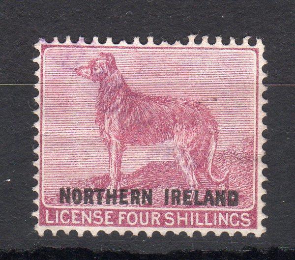 NORTHERN IRELAND DOG LICENCE 4/-