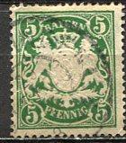 Germany, Bavaria; 1900: Sc. # 62a: O/Used Single Stamp