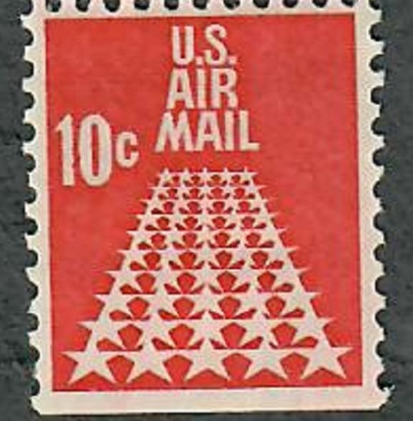 C72b Fifty Star Runway MNH single from booklet