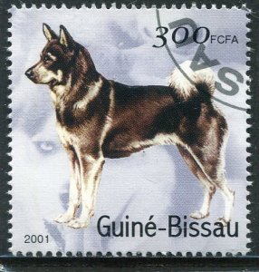 Guinea Bissau 2001 DOG 1 value Perforated Fine used VF