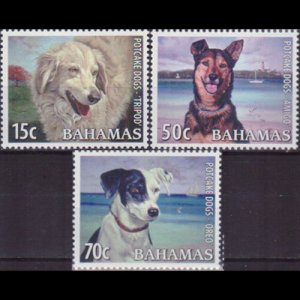 BAHAMAS 2009 - Scott# 1276/9 Dogs 15-70c NH