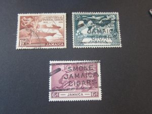 Jamaica 1949 Sc Sc 142,43,45 FU