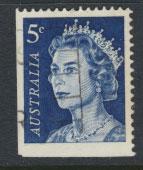 Australia SG 386c - Used  booklet stamp bottom corner left Margin imperf