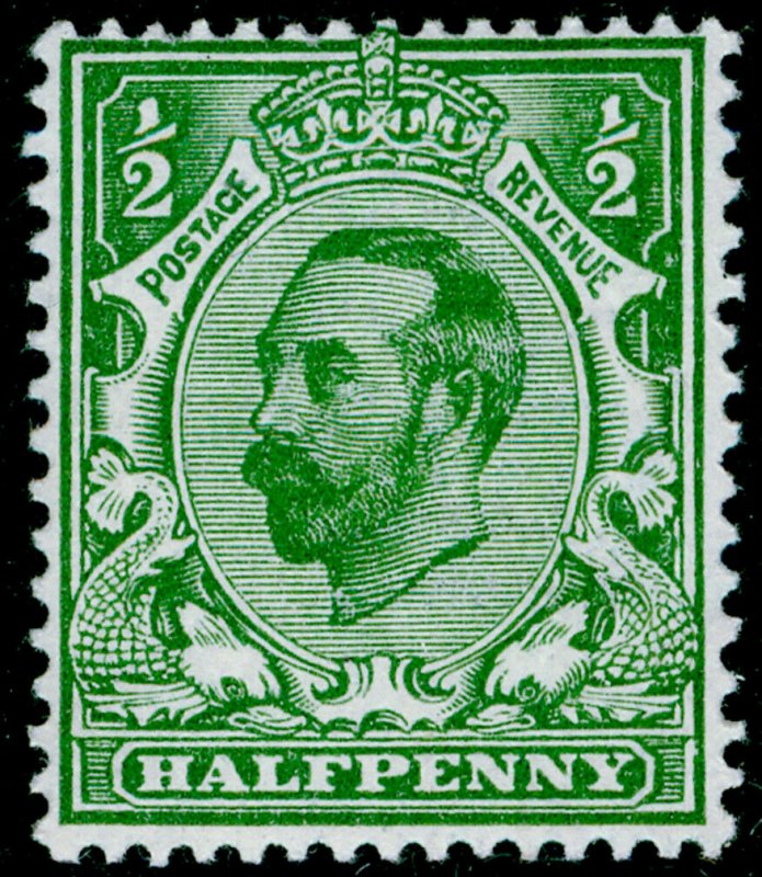 SG322 SPEC N1(1), ½d green, NH MINT. DIE A