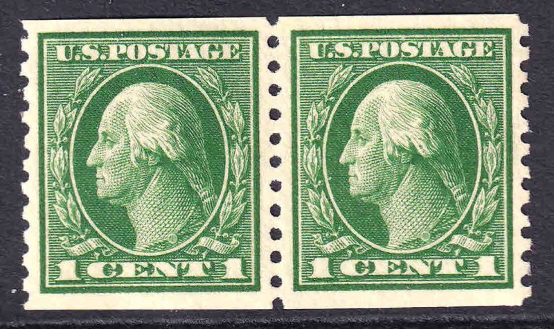 USA 443 PAIR OG H XF $140 SMQ BEAUTIFUL GUM