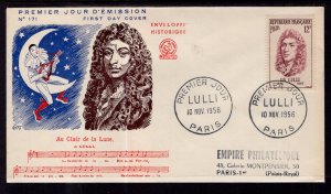 France 812 Typed FDC
