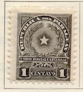 Paraguay 1913 Early Issue Fine Mint Hinged 1c. 147496