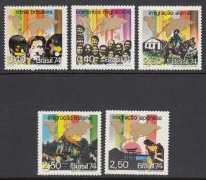 Brazil 1344-8 mint