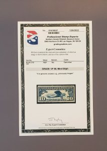 C10, Lindbergh, Mint OGPH, See Cert, VF