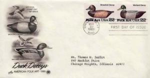 United States, First Day Cover, Art