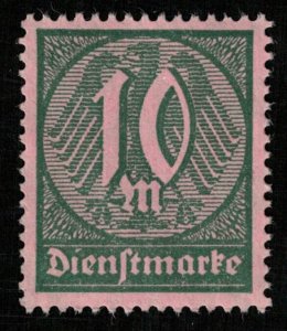 10 DienstMarke, Old Germany (3521-Т)