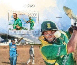 TOGO - 2013 - Cricket - Perf Souv Sheet - Mint Never Hinged