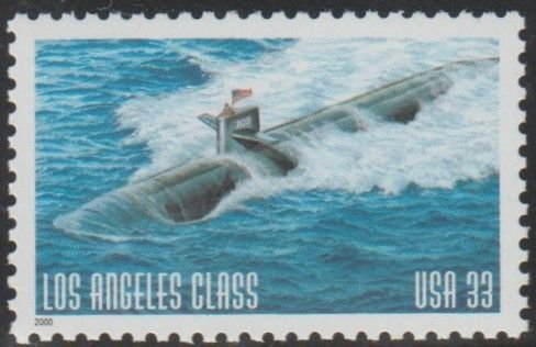 3376, Single, L.A. Class Sub.- USS Jefferson City MNH, .33 cent