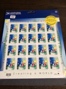 Scott #3398 - 33¢ - ADOPTING A CHILD - Full Sheet of 20 Stamps-MNH-2000-NIP-US