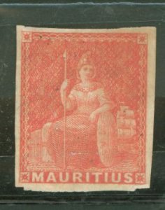 Mauritius #10 Unused Single
