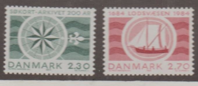 Denmark Scott #751-752 Stamp - Mint NH Set