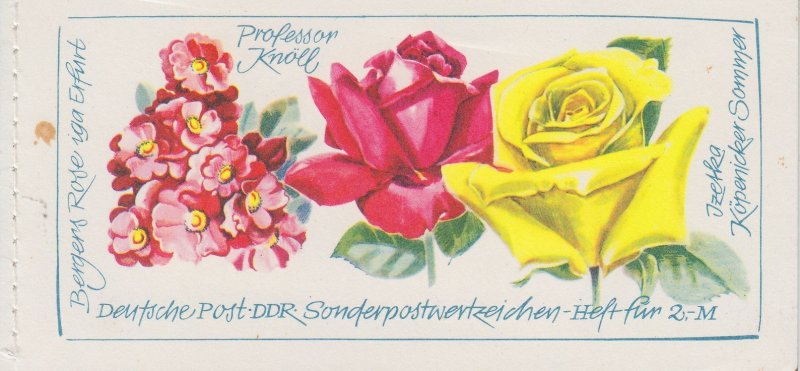 GERMANY DDR [Markenheft] MiNr 21-1 ( **/mnh ) Blumen