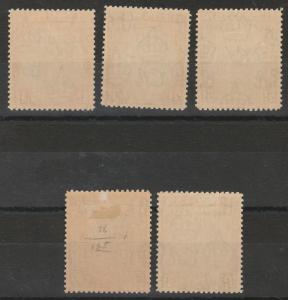 BAHAMAS 1930 TERCENTENARY SET