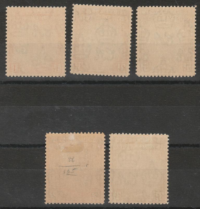 BAHAMAS 1930 TERCENTENARY SET