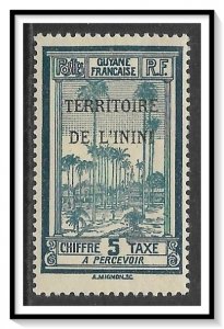 Inini #J1 Postage Due NG